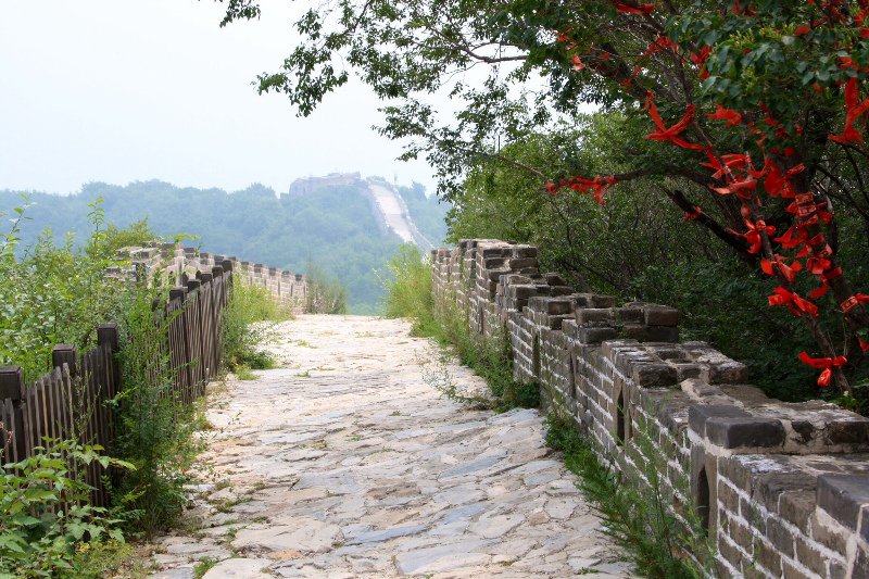 Beijing  Great wall at Jinkaou to Mutiayoiu