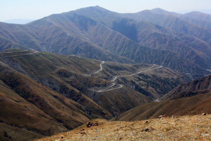 Fergana range from the top