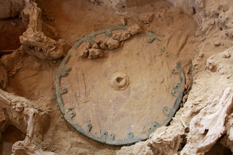 Gonur Depe - chariot wheel