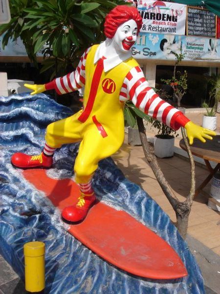 Ronald is down with the kids