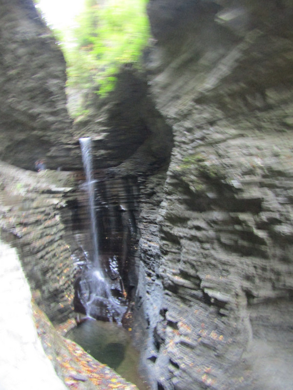 Waterfall In Gorge