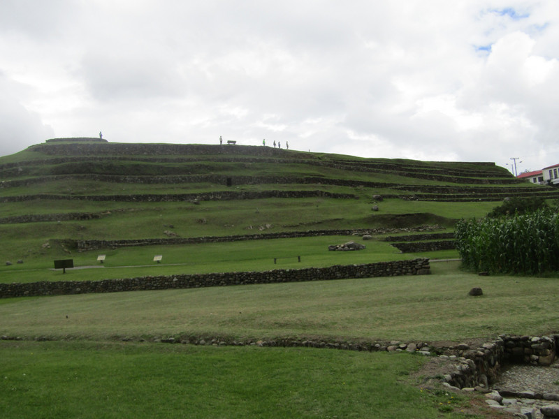 Incan Terraces at Pumapungo Site