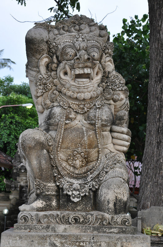 Balinese stone carving