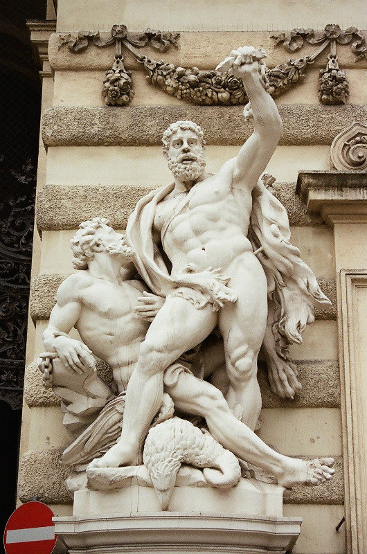 Sculptures at Hoffburg Palace