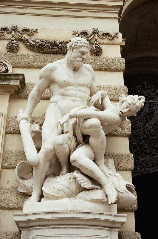 Sculptures at Hoffburg Palace (2)