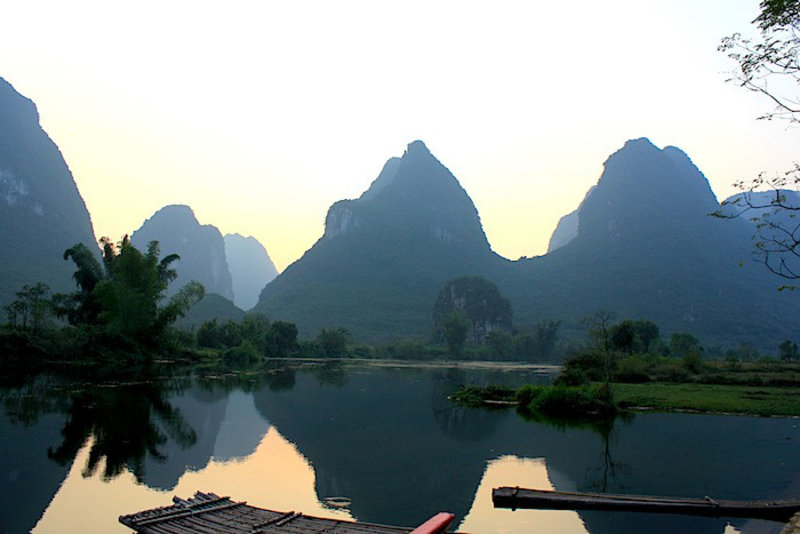 The beautiful Yulong River