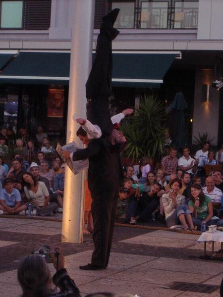 Street Performers at the International Buskers Festival in Auckland