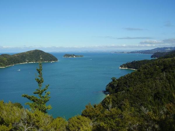 View from hike through Abel Tasman National Park.