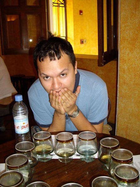 danny at the tequila tasting