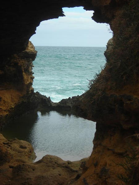 The Grotto, another part of the coastline carved out by the sea