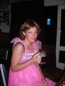 Kristine the drunken fairy in Barrytown Pub