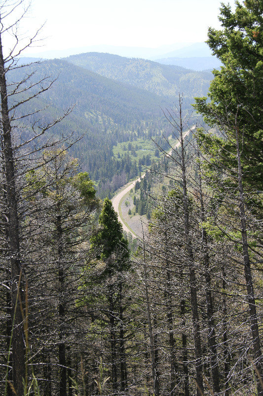 Route 279 between Kalispell and Greenwood, MT