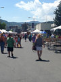 At the farmers market in downtown Helena, Montana