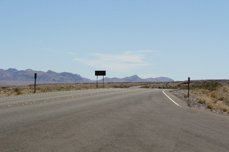 Route 169 Mesquite to Vegas