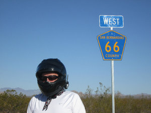 Start of historic Route 66