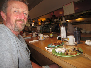 Ricks: Best breakfast in Palm Springs - before