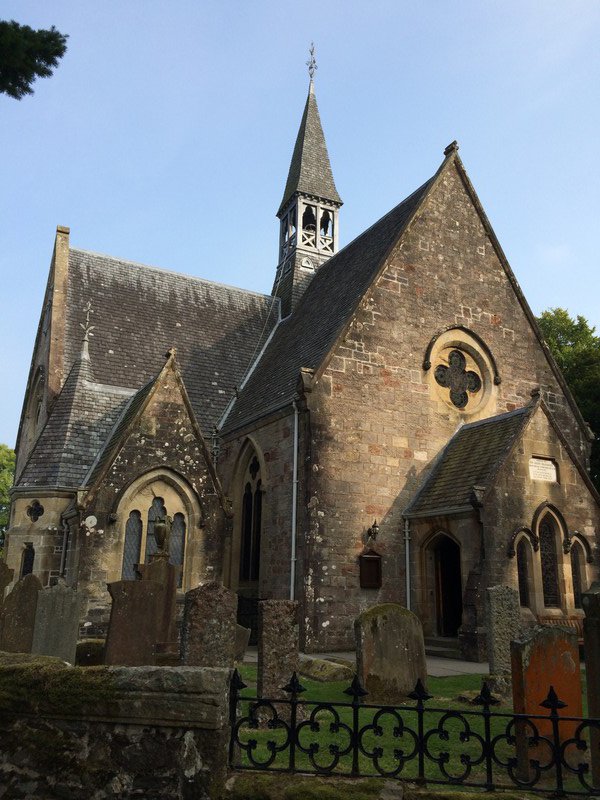 A church near Loch Lomond