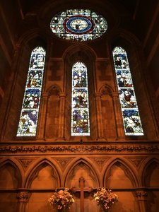 Stained Glass Windows at the Old Govan Church