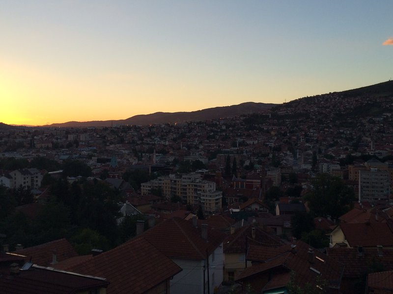 Sarajevo from the South