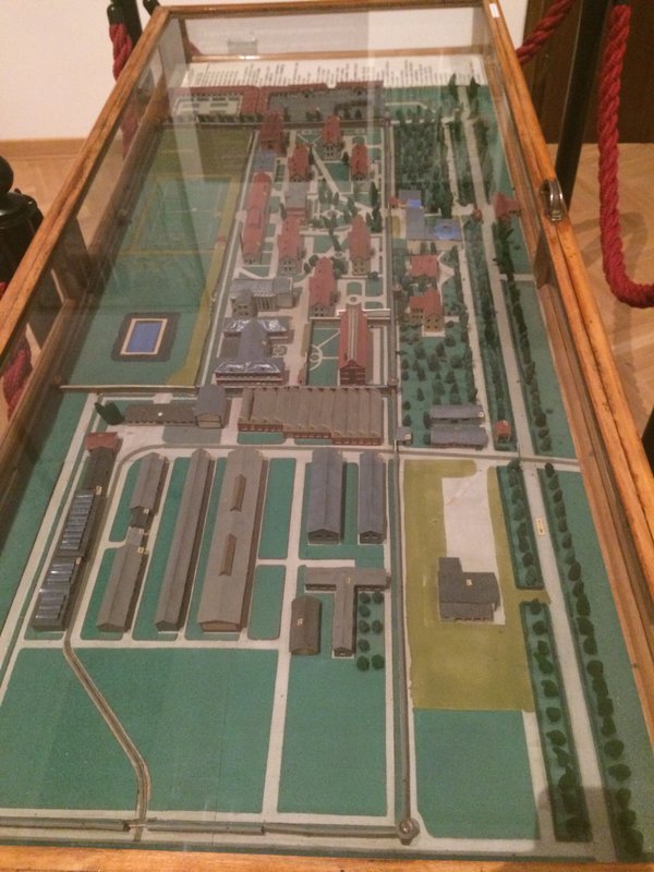 Model prison camp