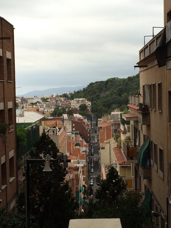 View near Park Guell