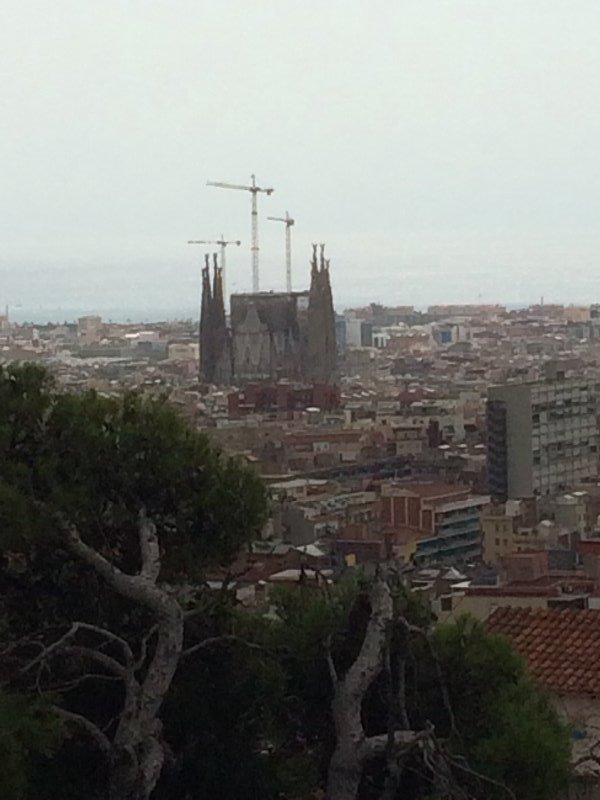 La Sagrada Familia stands alone