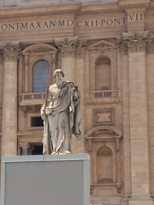 Statue in the Basilica