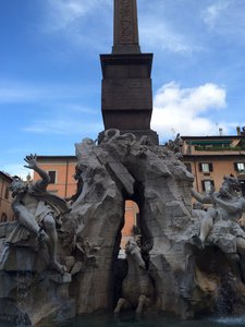 Piazza Navona fountain