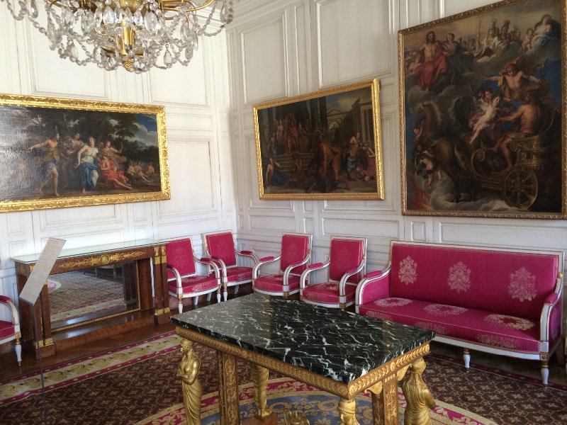 A sitting room in Grand Trianon