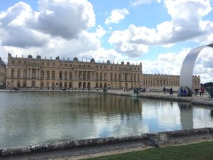 Versailles from behind
