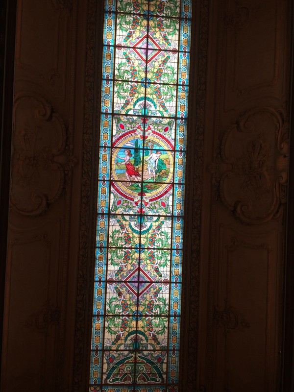 Another stained glass ceiling