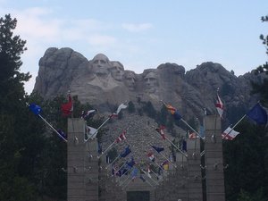 Mt. Rushmore from afar
