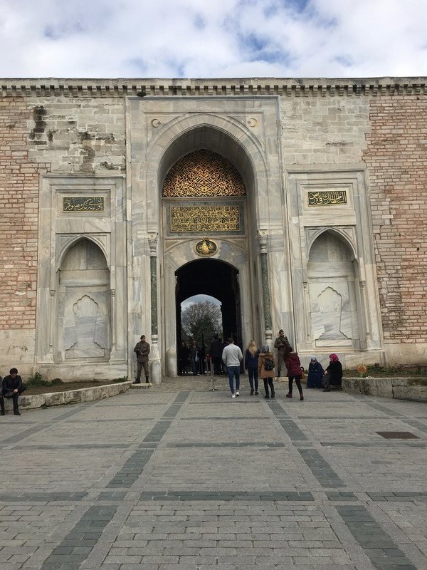 Gate to the Topkapi Palace