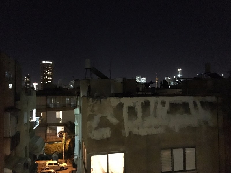 View of Tel Aviv from our apartment