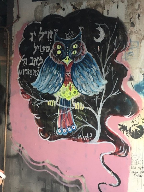 Owl street art