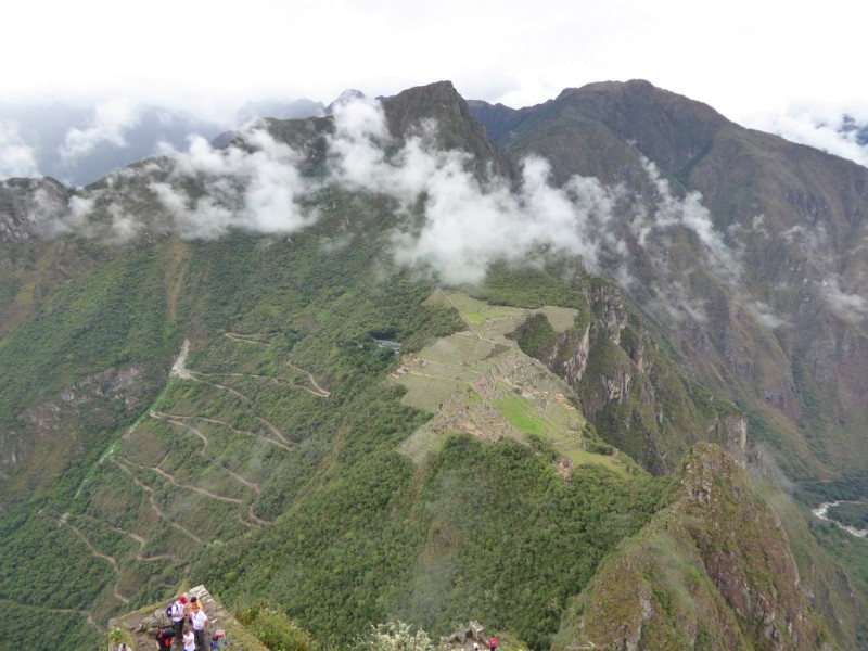 Machu Picchu von Wayna Picchu aus