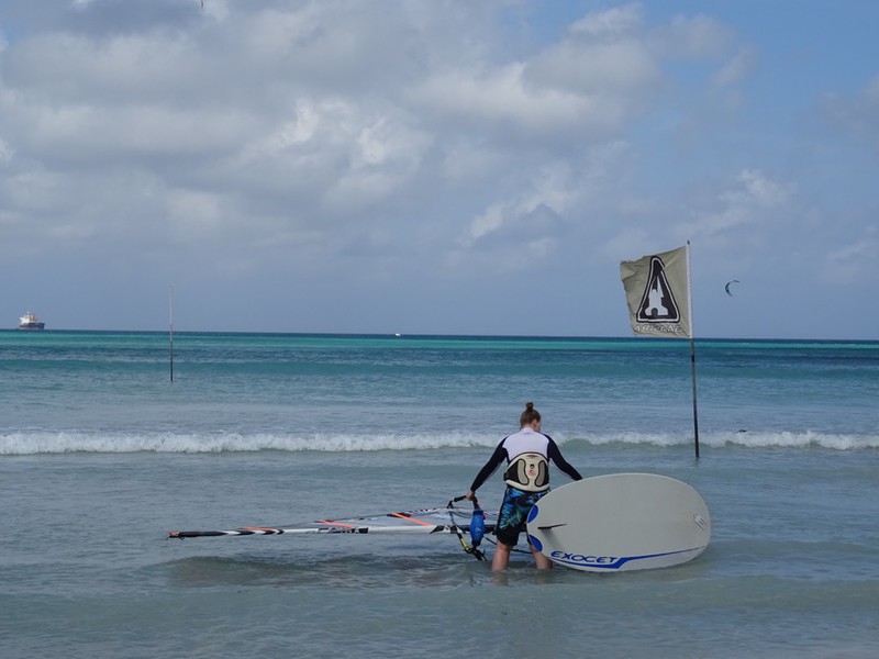Aruba Windsurfen 2