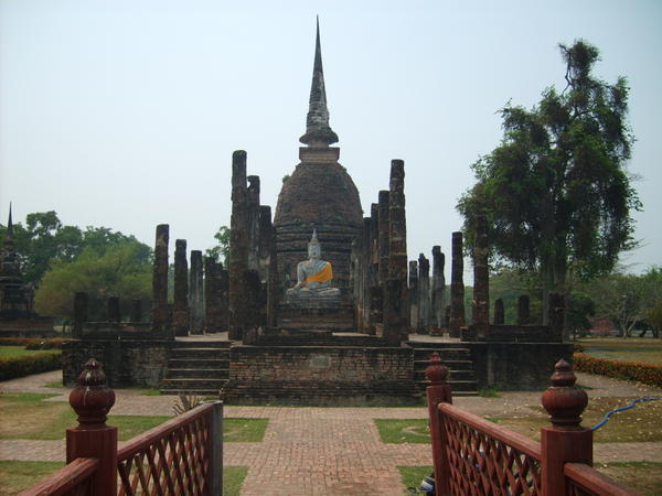One of the better preserved temples