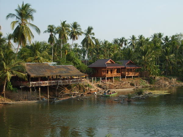 A typical riverside house