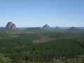 The glass house mountains