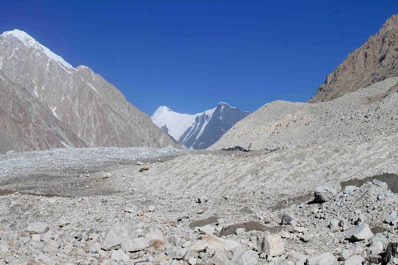 Gul Lasht Zom from Lower Tirich Glacier