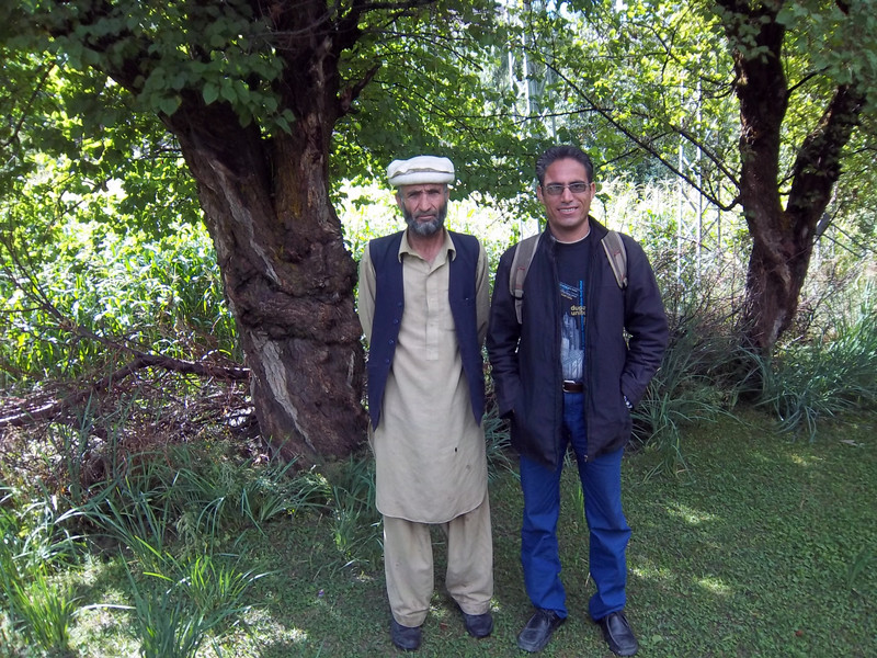 With my host in Pachansok village