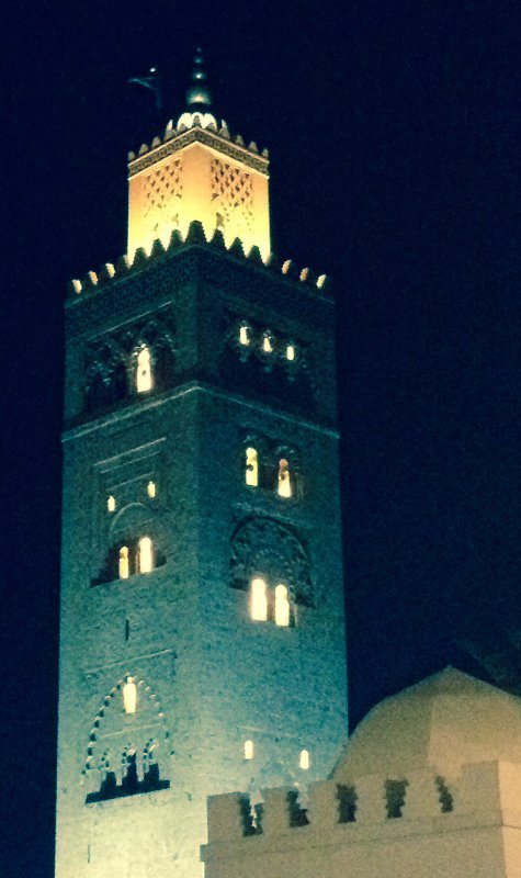 Main mosque in Marrakech