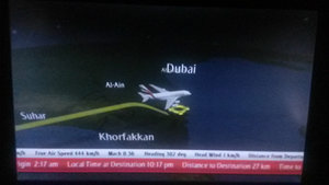 Stopping over at Dubai for flight connection