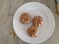Chocolate steamed buns for breakfast