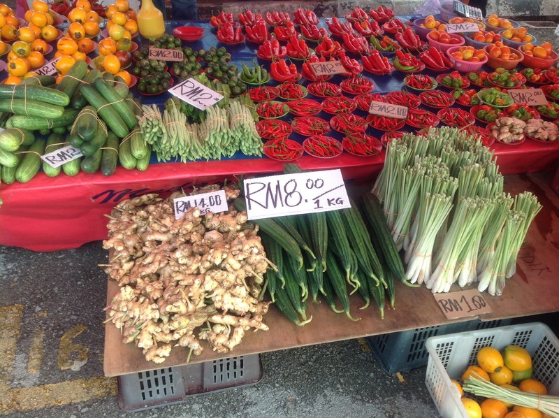 Local veg and fruit markets