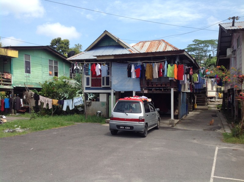 Kampung (Village) on the North Bank