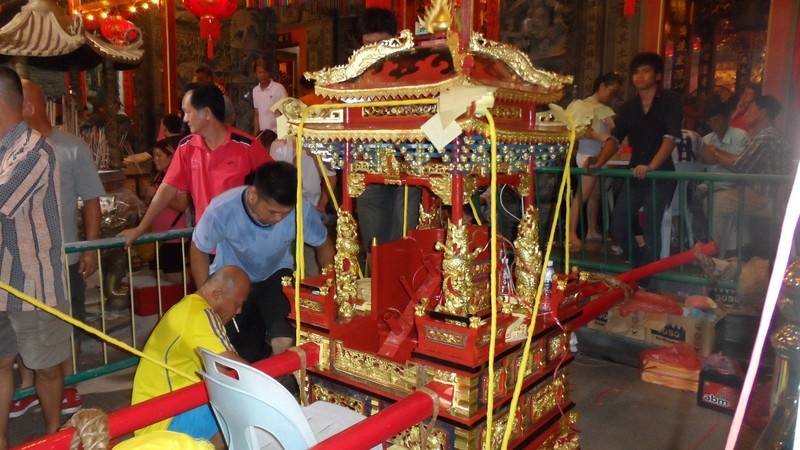 Preparation for temple celebrations