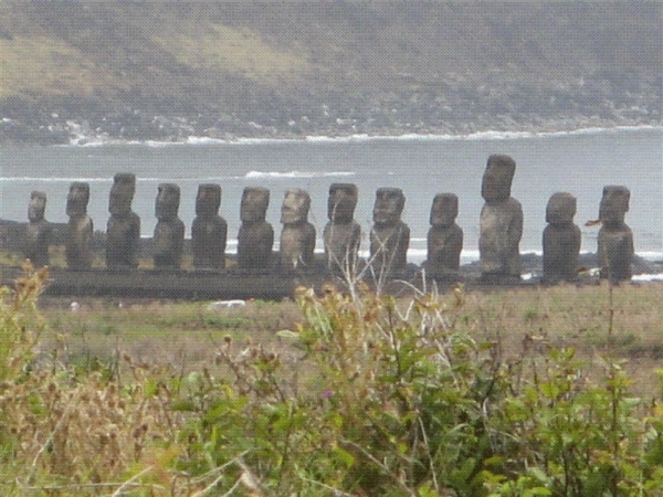 Moai on the overlook