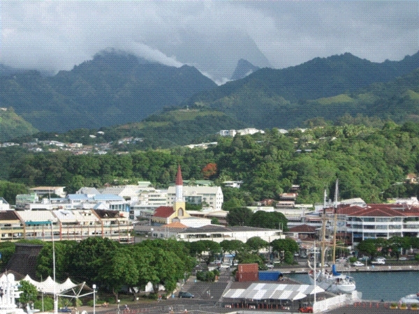 The city of Papeete
